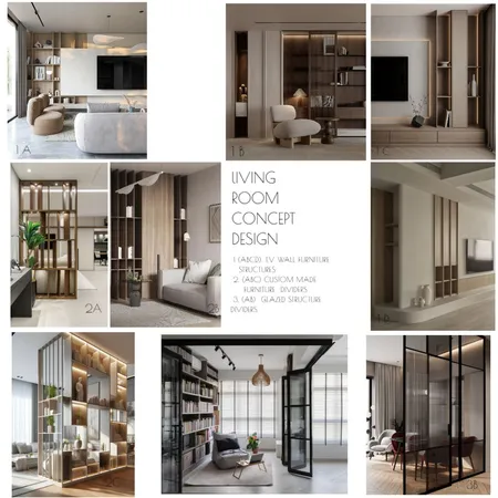 living room  ideas Interior Design Mood Board by bvakali on Style Sourcebook