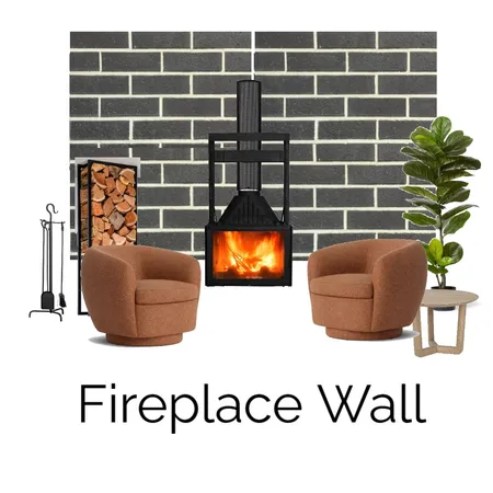 Fireplace Wall Interior Design Mood Board by alicegumbley on Style Sourcebook