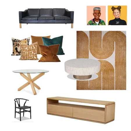 Sunken Lounge Interior Design Mood Board by Boutique Yellow Interior Decoration & Design on Style Sourcebook