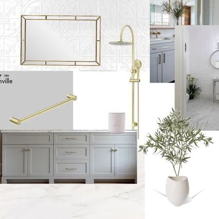 Ensuite Interior Design Mood Board by k.w on Style Sourcebook
