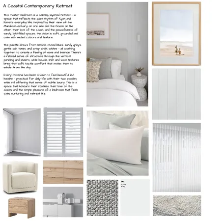 MOOD BOARD - Karen + Ryan Blue tones Interior Design Mood Board by Hayley Parker on Style Sourcebook