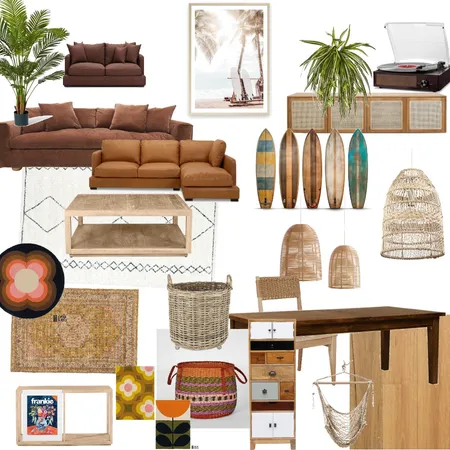 Retro surf shack Interior Design Mood Board by Rachie071208 on Style Sourcebook
