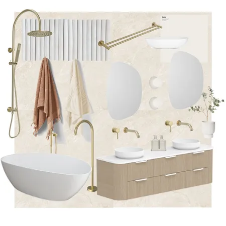 Main Bathroom Interior Design Mood Board by Larnee on Style Sourcebook