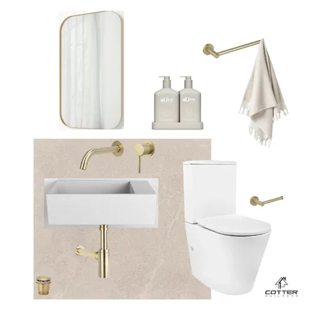 Slade Point Project - WC Interior Design Mood Board by Cotter Builders on Style Sourcebook