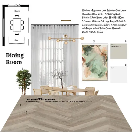 Dining Room Interior Design Mood Board by Rekha0220 on Style Sourcebook
