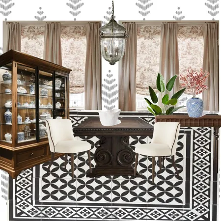 Traditional dining room Interior Design Mood Board by Shelizz on Style Sourcebook