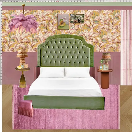 Old Hollywood Bedroom Wall Interior Design Mood Board by dl2407 on Style Sourcebook