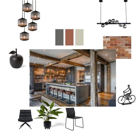 Industrial Style Interior Design Mood Board by abppolvorin on Style Sourcebook