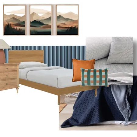 Lars Bedroom Interior Design Mood Board by Holm & Wood. on Style Sourcebook