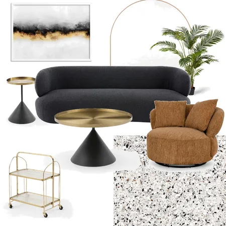 Modern Luxe Living Interior Design Mood Board by Seek & Ramble on Style Sourcebook