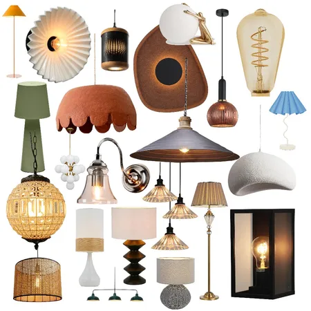 lights Interior Design Mood Board by KiTA KERFORD on Style Sourcebook