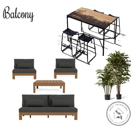 Balcony, 21D Norman Street, Wembley Downs Interior Design Mood Board by Nest Interiors on Style Sourcebook