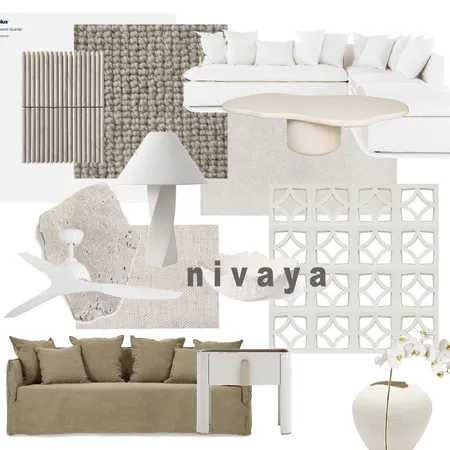 N I V A Y A Interior Design Mood Board by DVLPMNT on Style Sourcebook