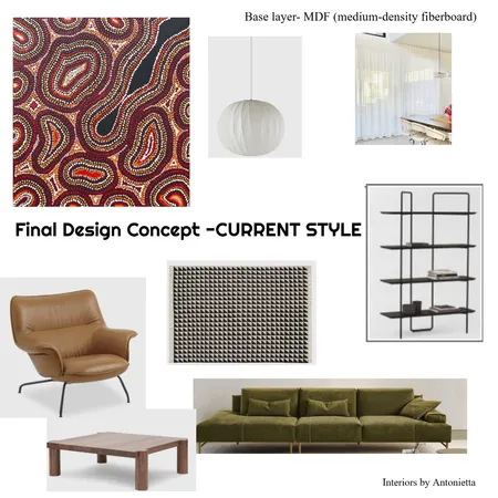 Final design concept Interior Design Mood Board by Antoniette on Style Sourcebook