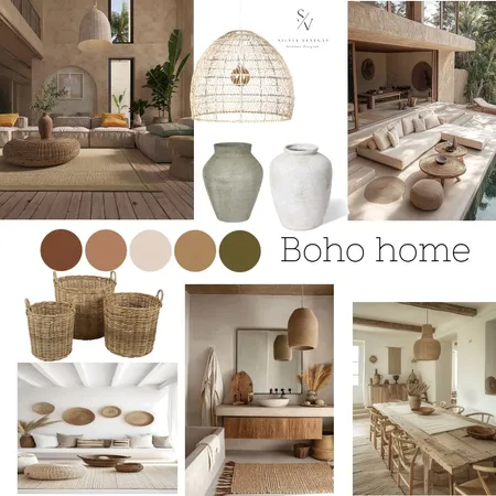 Boho moodboard Interior Design Mood Board by silviavenegas on Style Sourcebook