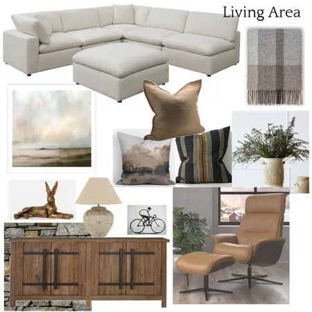 Living Area Interior Design Mood Board by ABDesign on Style Sourcebook