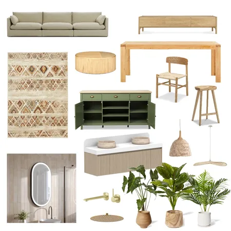Olive Sanctuary 1 Interior Design Mood Board by juansepuentesg on Style Sourcebook