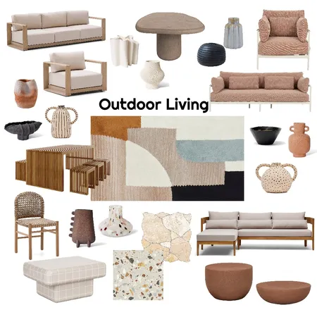 Outdoor Living Interior Design Mood Board by AJ Design on Style Sourcebook