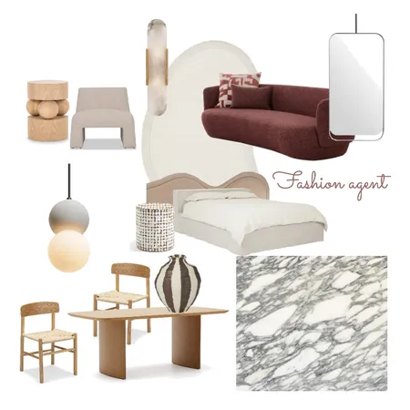 FASHION AGENT Interior Design Mood Board by IBM Interiors on Style Sourcebook