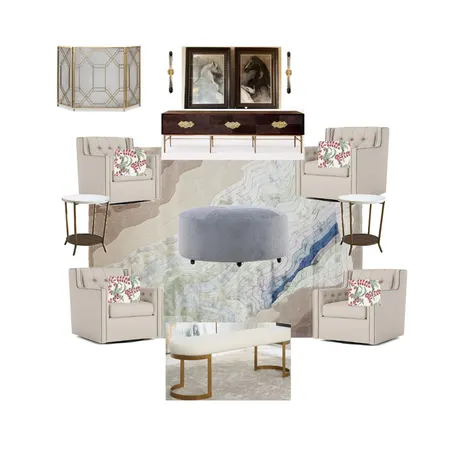 final fireplace setting room Interior Design Mood Board by sue@sueattebery.com on Style Sourcebook