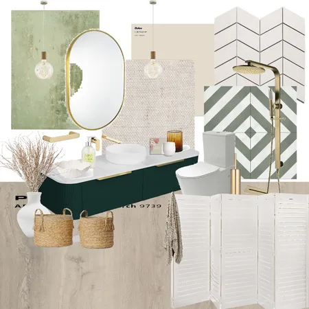 Baño Trabj. 1 Interior Design Mood Board by Del Mar on Style Sourcebook