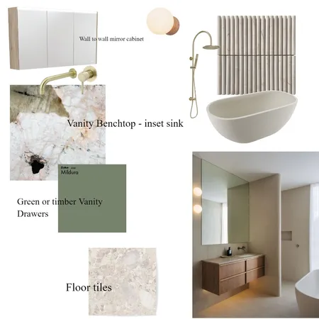 Bathroom Interior Design Mood Board by whelan.emily@gmail.com on Style Sourcebook