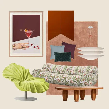 Modern Boho Retreat Room by Janelle Interior Design Mood Board by Miss Amara on Style Sourcebook