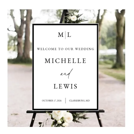 Wedding Welcome Sign Interior Design Mood Board by Chellz23 on Style Sourcebook
