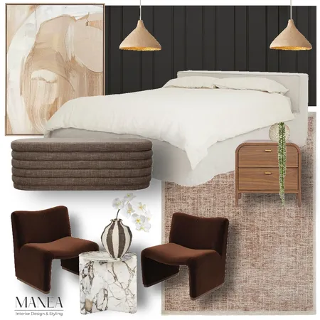 Luna Bedroom Concept Interior Design Mood Board by Manea Interior Design & Styling on Style Sourcebook