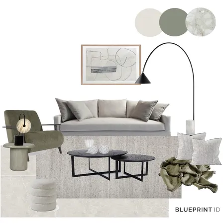 Tonal Living Interior Design Mood Board by Blueprint Interior Design on Style Sourcebook