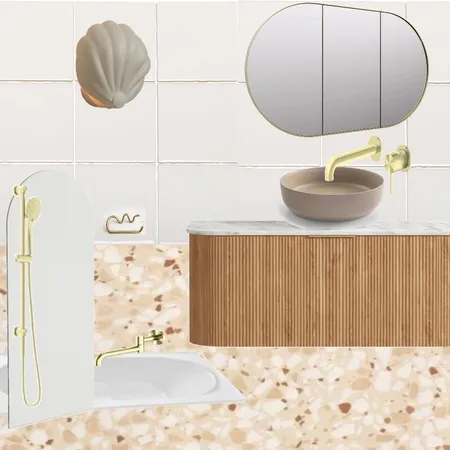 Kids Bathroom Interior Design Mood Board by BilingaBeachhouse on Style Sourcebook