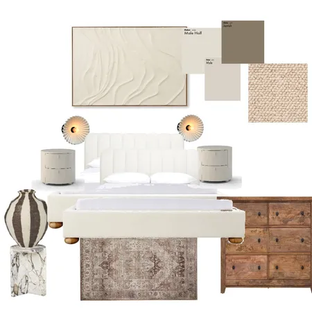 MASTER BEDROOM Interior Design Mood Board by emmamoignard on Style Sourcebook