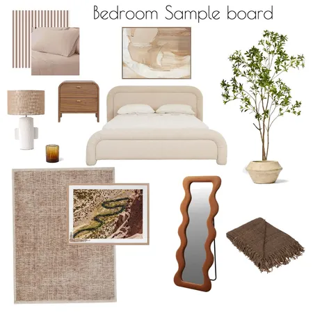 Bedroom sample board Interior Design Mood Board by anastasiasabina on Style Sourcebook