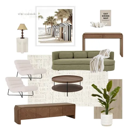 Living Room Interior Design Mood Board by white soul studio on Style Sourcebook