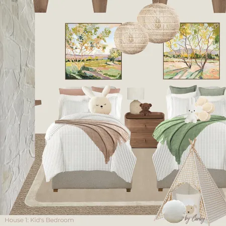 The Block House 1 Kids Bedroom, Week 2 - By Carley Interior Design Mood Board by Carley & Co. Design on Style Sourcebook