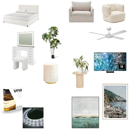 dream room Interior Design Mood Board by Collins collage on Style Sourcebook