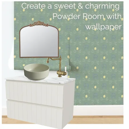 Charming powder room Interior Design Mood Board by Nicky Rose Creative on Style Sourcebook
