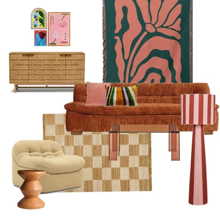 Eclectic Living Interior Design Mood Board by AimeeJ on Style Sourcebook