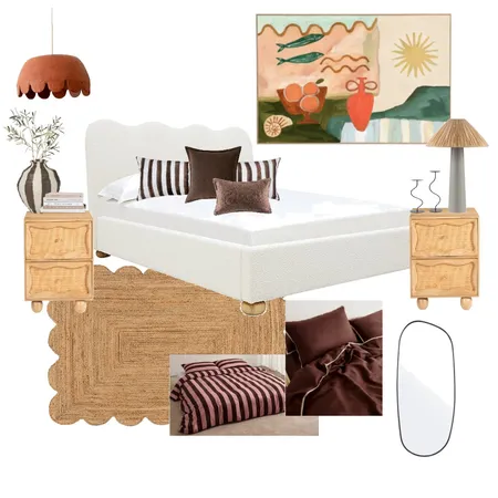 Mediterranean Guest Room Interior Design Mood Board by Em Haus Creative on Style Sourcebook