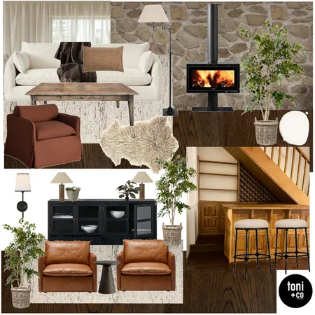 DEN/BAR - CLAIRE Interior Design Mood Board by Toni and Co on Style Sourcebook