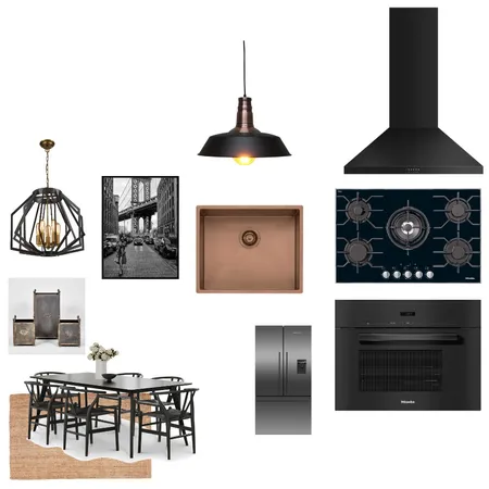 Industrial Kitchen Interior Design Mood Board by Chiefdesigns! on Style Sourcebook