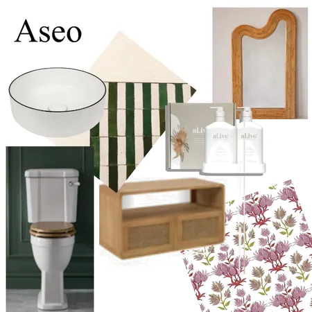 baño Interior Design Mood Board by sondealba@gmail.com on Style Sourcebook