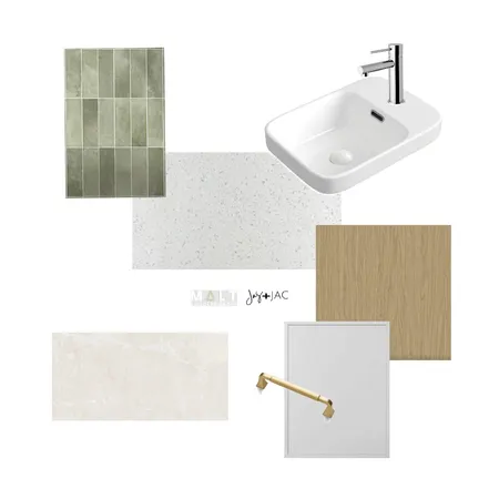 North Road Powder Room Interior Design Mood Board by Jas and Jac on Style Sourcebook