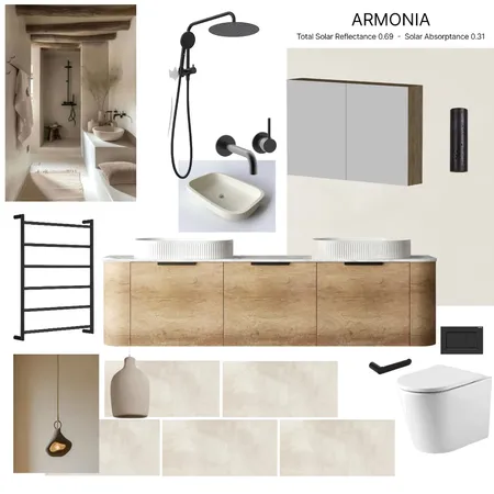The Manse Ensuite Interior Design Mood Board by BRAVE SPACE interiors on Style Sourcebook