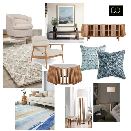 Mulani - Family Lounge Interior Design Mood Board by Design Organisation on Style Sourcebook