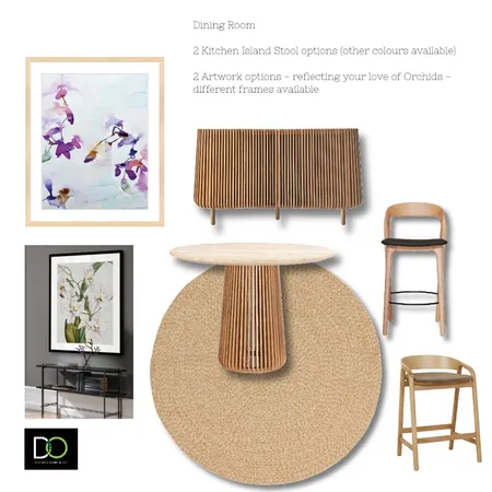 Mulani - Dining Room Interior Design Mood Board by Design Organisation on Style Sourcebook