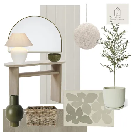Glenorchy Entry Way option 2 Interior Design Mood Board by Evolve Creative Interiors on Style Sourcebook
