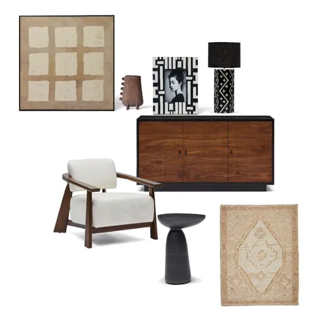 Living Room Interior Design Mood Board by LEAFY INTERIORS | Anna Manson on Style Sourcebook