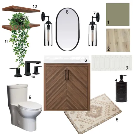 IDI 9 bathroom Interior Design Mood Board by Kacey.simpson@icloud.com on Style Sourcebook
