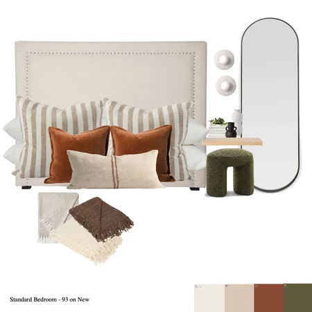 Standard Bedroom - 93 on New Interior Design Mood Board by Paballo on Style Sourcebook
